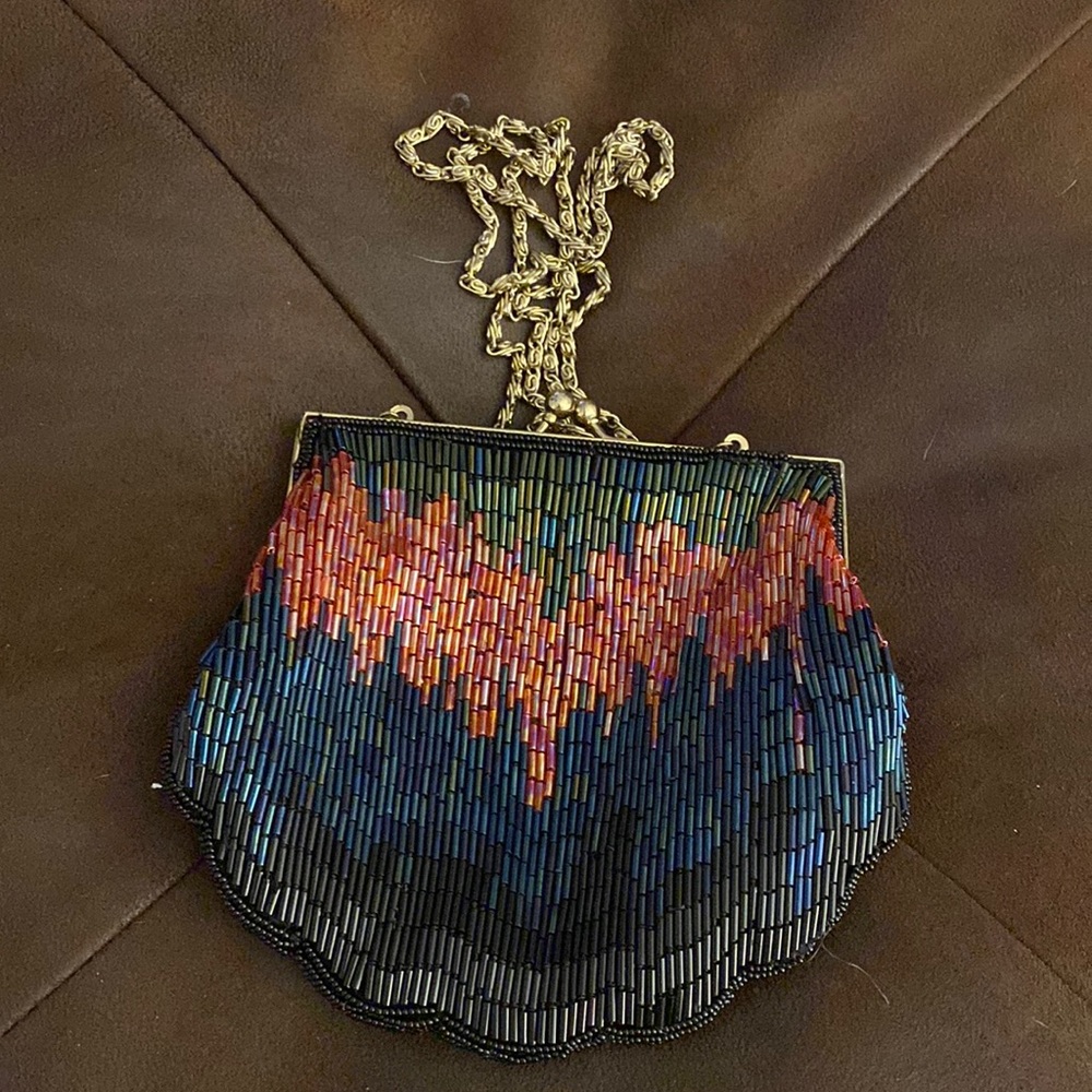 Small beaded purse